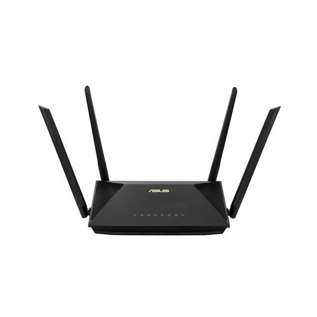 Maršrutizatorius |ASUS|1800 Mbps|Mesh|Wi-Fi 5|Wi-Fi 6|IEEE 802.11n|USB|1 WAN|3x10/100/1000M|Number of antennas 4|RT-AX1800U