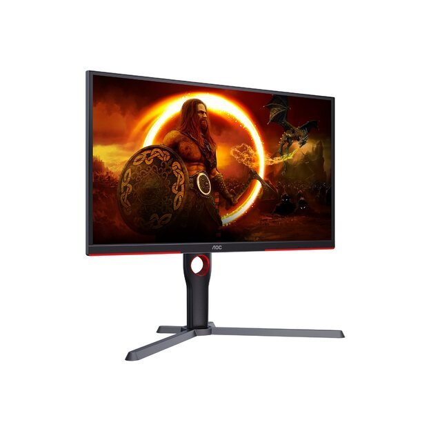 Monitorius AOC 24.5inch 1920x1080 VA Flat HAS DP 2xHDMI Brightness 300cd/m2 AOC Gaming