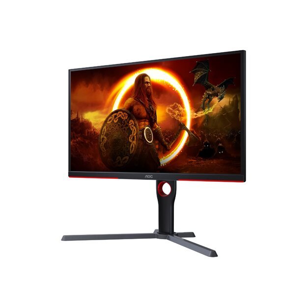 Monitorius AOC 24.5inch 1920x1080 VA Flat HAS DP 2xHDMI Brightness 300cd/m2 AOC Gaming