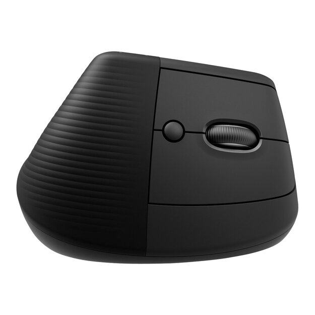 Kompiuterinė pelė belaidė LOGITECH LIFT Right Vertical Ergonomic Mouse - GRAPHITE / BLACK - EMEA