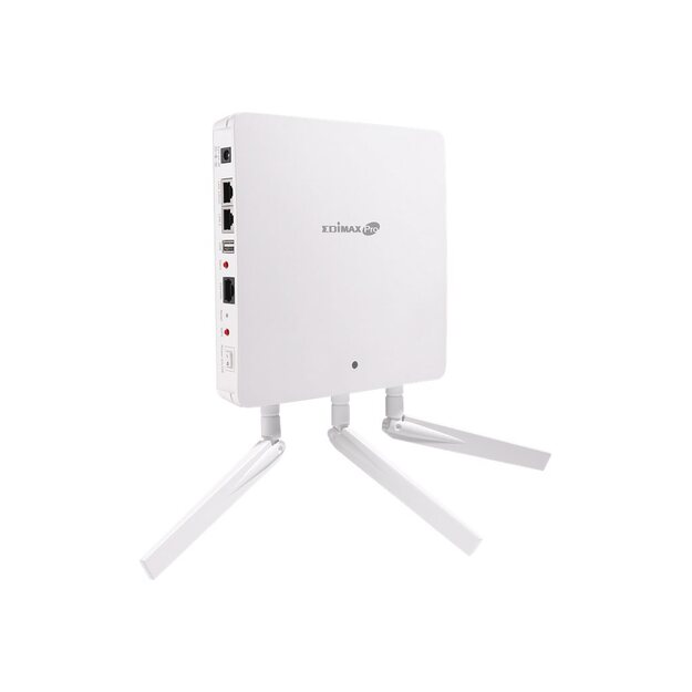 Tinklo prieigos taškas EDIMAX WAP1750 Long Range AC1750 802.11ac 3x3 Dual band wall mount PoE AP, 2x LAN Gbit