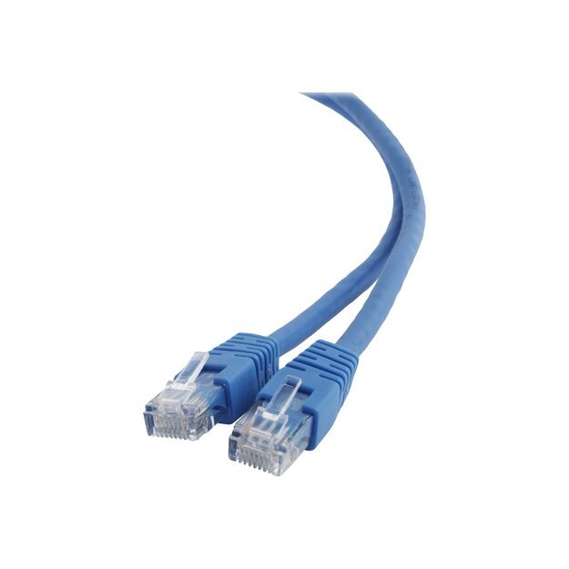 GEMBIRD PP6U-1M/B Gembird patchcord RJ45, cat.6, UTP, 1m, blue