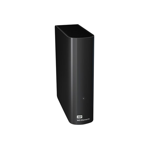 Išorinis kietasis diskas HDD |WESTERN DIGITAL|Elements Desktop|10TB|USB 3.0|Black|WDBWLG0100HBK-EESN 25