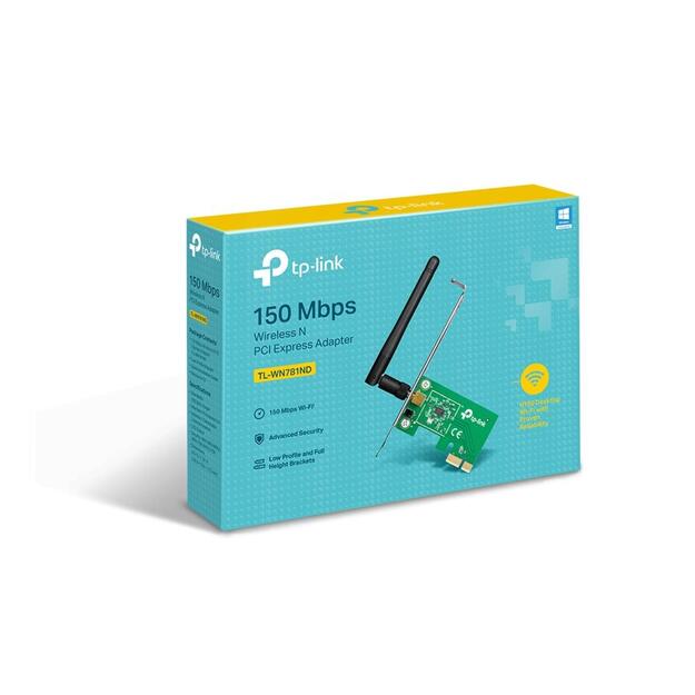 Tinklo plokštė 150MBPS PCIE TL-WN781ND TP-LINK