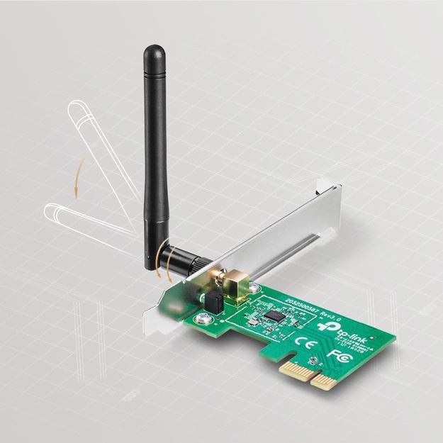 Tinklo plokštė 150MBPS PCIE TL-WN781ND TP-LINK