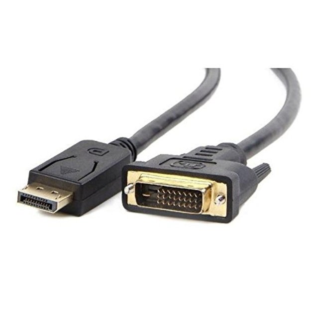 Vaizdo kabelis - adapteris DISPLAY PORT TO DVI/1M CC-DPM-DVIM-1M GEMBIRD