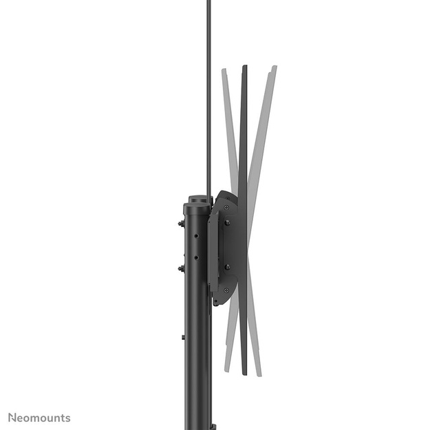 Televizoriaus stovas su ratukais BLACK/PLASMA-M1950E NEOMOUNTS