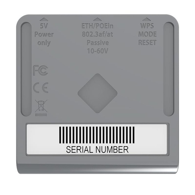 Tinklo prieigos taškas|MIKROTIK|IEEE 802.11 b/g|IEEE 802.11n|1x10/100M|RBMAPL-2ND