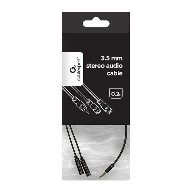 Audio adapteris 3.5MM 4-PIN TO/3.5MM S+MIC CCA-417M GEMBIRD