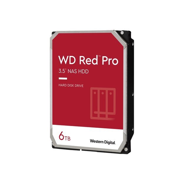 Kietasis diskas vidinis HDD|WESTERN DIGITAL|Red Pro|6TB|SATA 3.0|256 MB|7200 rpm|3,5 |WD6003FFBX