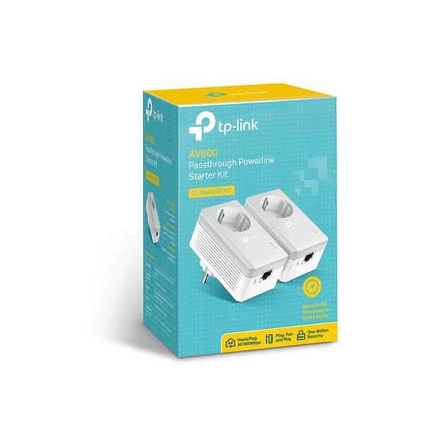 Belaidžio ryšio stiprintuvas 500MBPS TL-PA4010P KIT TP-LINK