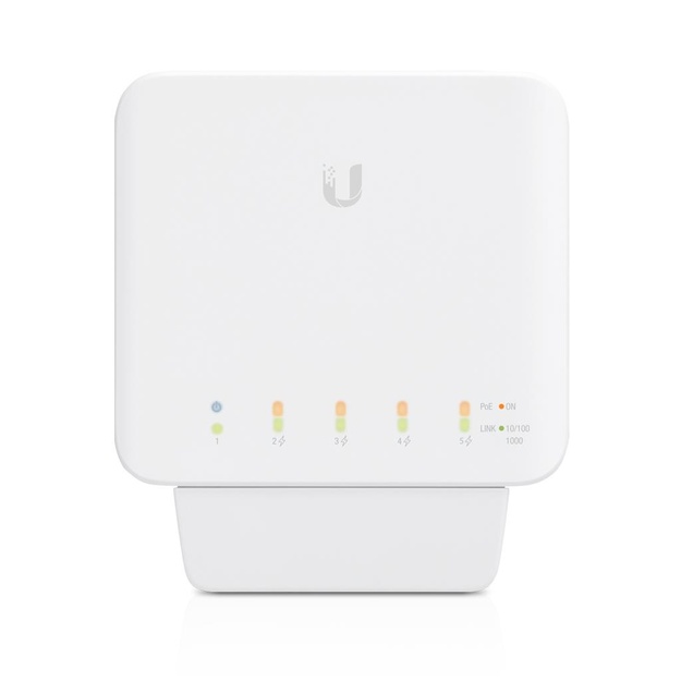 Komutatorius |UBIQUITI|USW-FLEX|5x10Base-T / 100Base-TX / 1000Base-T|PoE ports 5|15.4 Watts|USW-FLEX