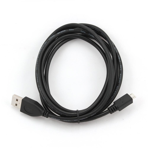CABLE USB2 A PLUG/MICRO B 1.8M/CCP-MUSB2-AMBM-6 GEMBIRD