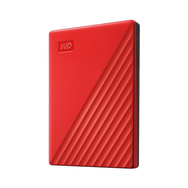 Išorinis kietasis diskas HDD |WESTERN DIGITAL|My Passport|4TB|USB 2.0|USB 3.0|USB 3.2|Colour Red|WDBPKJ0040BRD-WESN