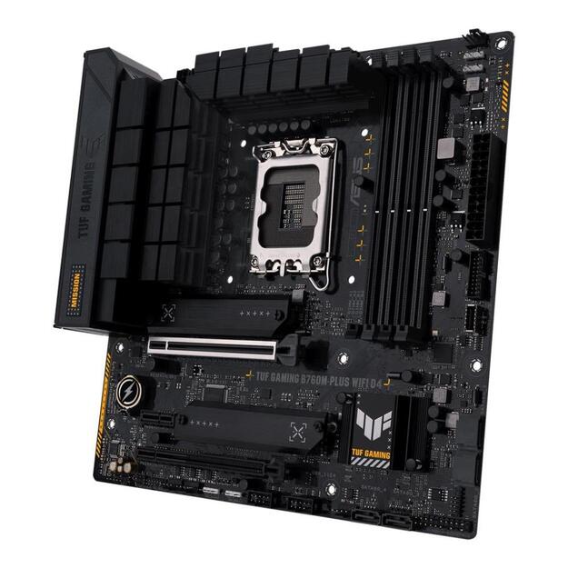 Pagrindinė plokštė MB B760 S1700 MATX/GAMING B760M-PLUS WIFI D4 ASUS