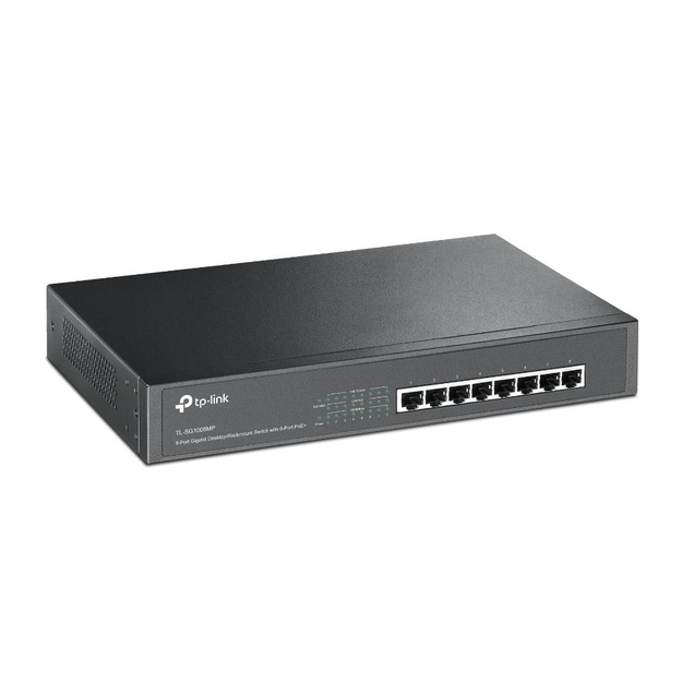 Komutatorius TP-LINK TL-SG1008MP Desktop Rack PoE+ ports 8 TL-SG1008MP