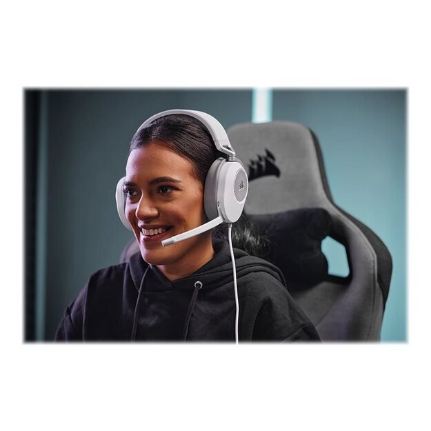 Ausinės CORSAIR HS65 Surround White EU 41