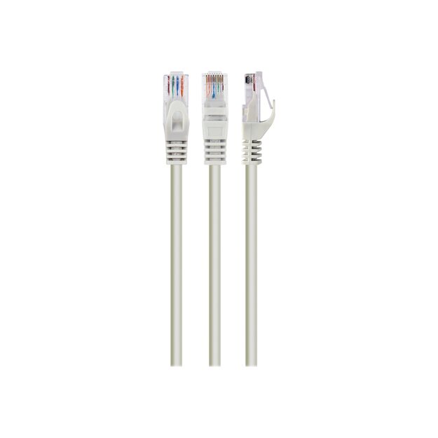 PATCH CABLE CAT6 UTP 0.5M/GREY PP6U-0.5M GEMBIRD