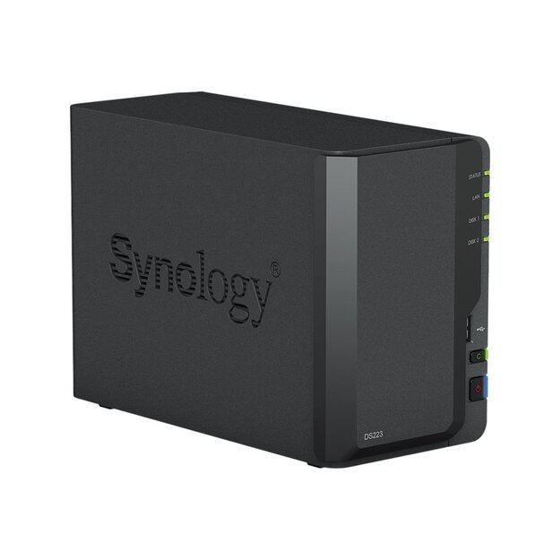 NAS STORAGE TOWER 2BAY/NO HDD USB3.2 DS223 SYNOLOGY