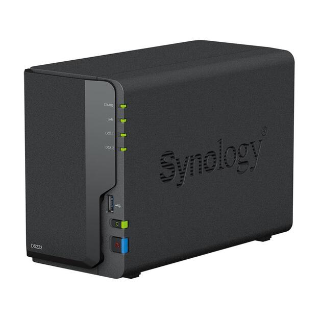 NAS STORAGE TOWER 2BAY/NO HDD USB3.2 DS223 SYNOLOGY