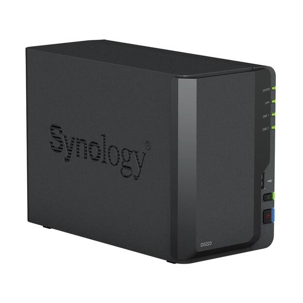 NAS STORAGE TOWER 2BAY/NO HDD USB3.2 DS223 SYNOLOGY