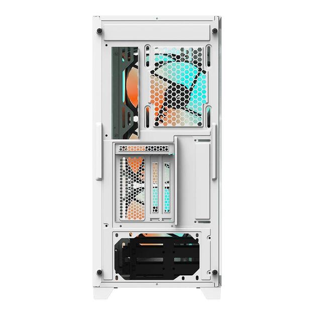 Case|GIGABYTE|C301 GLASS WHITE|MidiTower|Not included|ATX|EATX|MicroATX|MiniITX|Colour White|GB-C301GW