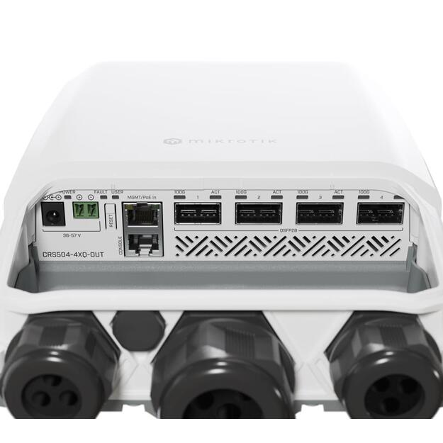 NET ROUTER/SWITCH 4PORT 1000M/CRS504-4XQ-OUT MIKROTIK