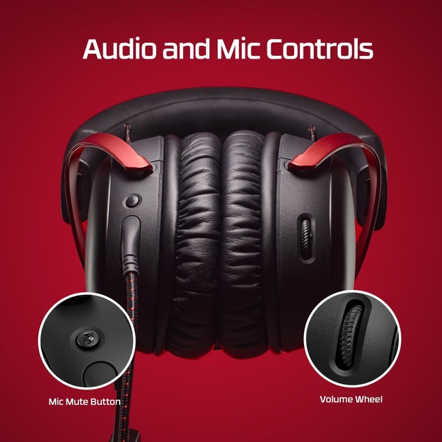 HEADSET HYPERX CLOUD III/BLACK/RED 727A9AA HYPERX