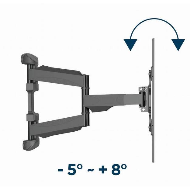 GEMBIRD Full motion TV wall mount 32-75inch 45kg