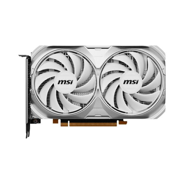 Graphics Card|MSI|NVIDIA GeForce RTX 4060|8 GB|GDDR6|128 bit|PCIE 4.0 8x|Dual Slot Fansink|1xHDMI|3xDisplayPort|RTX4060VEN2XWHITE8GOC