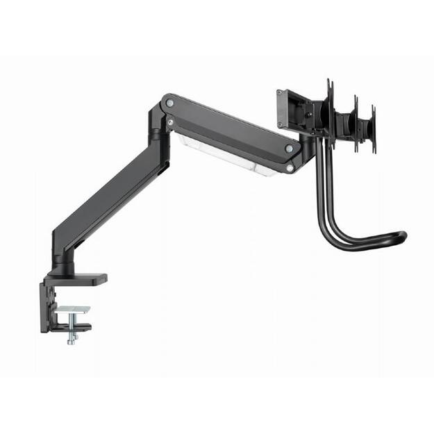Monitoriaus laikiklis GEMBIRD Desk mounted adjustable monitor arm for 3 monitors 1