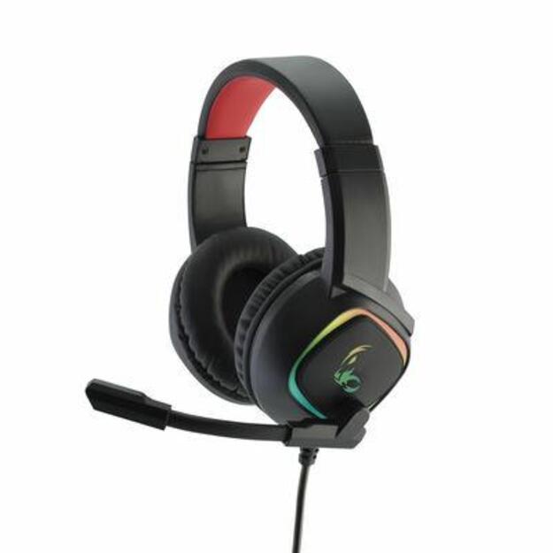 HEADSET GAMING GS301/BLACK/RED MRGS301 MEDIARANGE 6