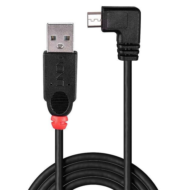 CABLE USB2 A TO MICRO-B 1M/90 DEGREE 31976 LINDY