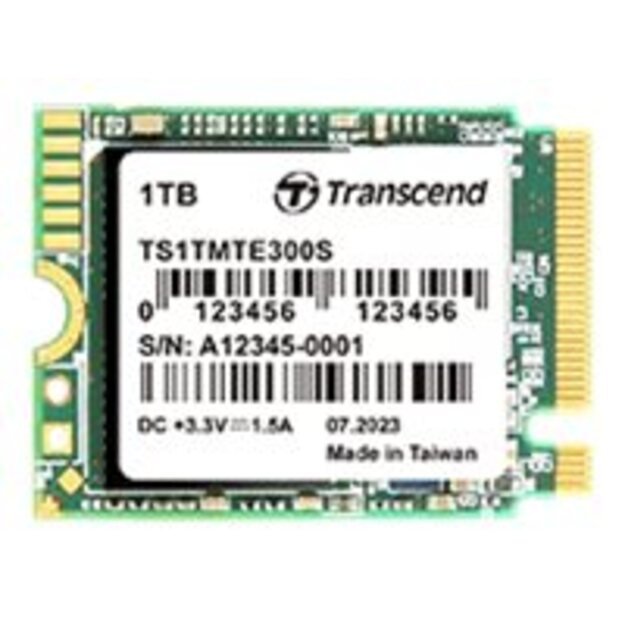 TRANSCEND 1TB M.2 2230 PCIe Gen3x4 NVMe 3D TLC DRAM-less