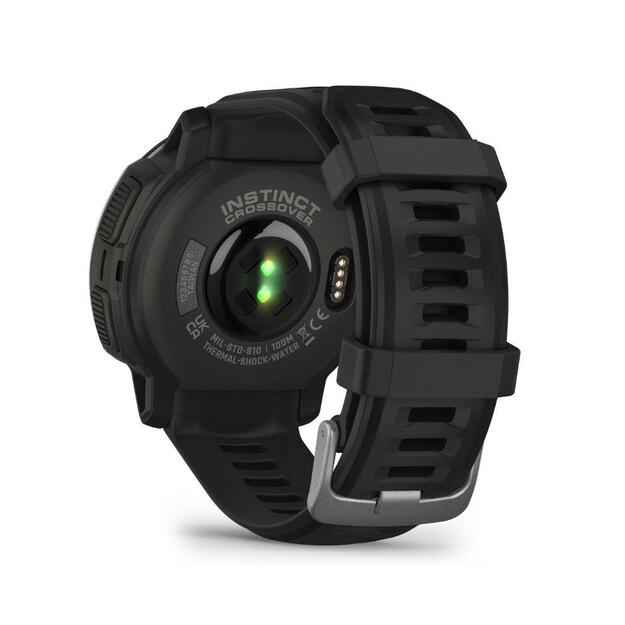 SMARTWATCH INSTINCT CROSSOVER/BLACK 010-02730-03 GARMIN