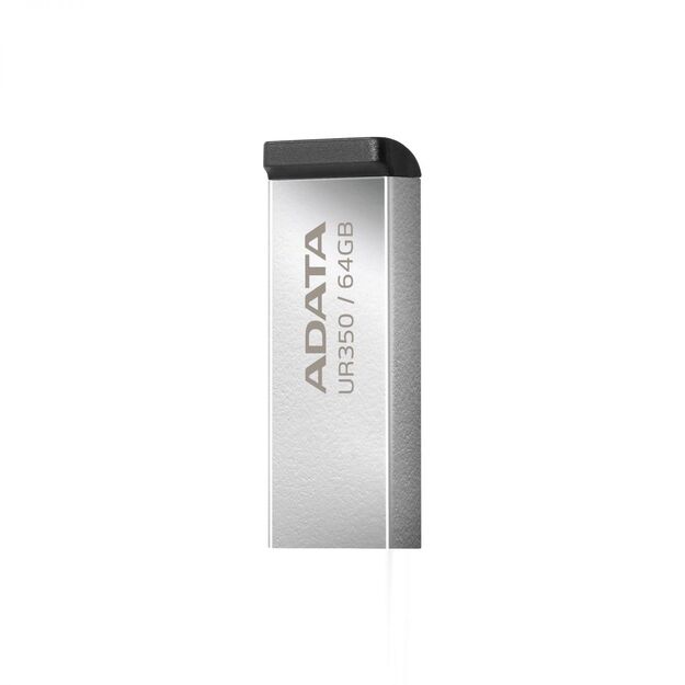 MEMORY DRIVE FLASH USB3.2 64GB/BLACK UR350-64G-RSR/BK ADATA 13