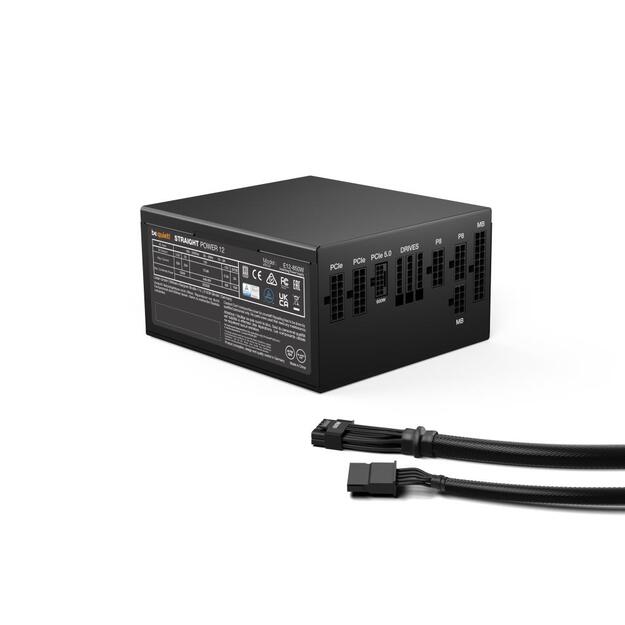 CASE PSU ATX 850W STRAIGHT/POWER 12 BN337 BE QUIET