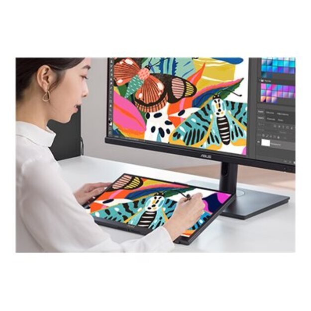 ASUS ProArt PA169CDV Pen Display 15.6inch IPS 4K UHD WACOM EMR 100 sRGB Color Accuracy E < 2 Calman Verified PANOTNE USB-C