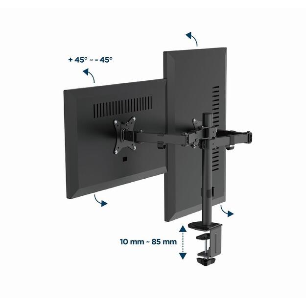 DISPLAY ACC MOUNTING ARM/17-32  MA-D2-03 GEMBIRD