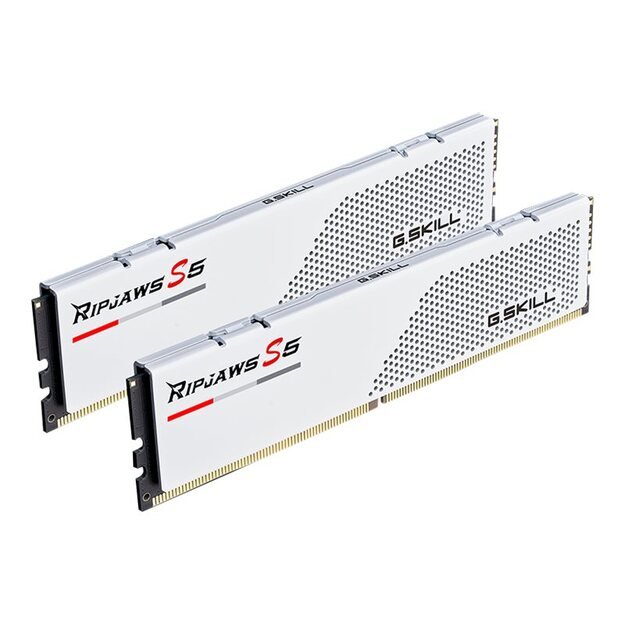 G.SKILL Ripjaws S5 DDR5 32GB 2x16GB 5200MHz CL36 1.2V XMP 3.0 white