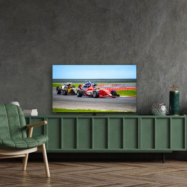 TV Set|THOMSON|50 |4K/Smart|QLED|3840x2160|Wireless LAN|Bluetooth|Google TV|Black|50QG7C14 21