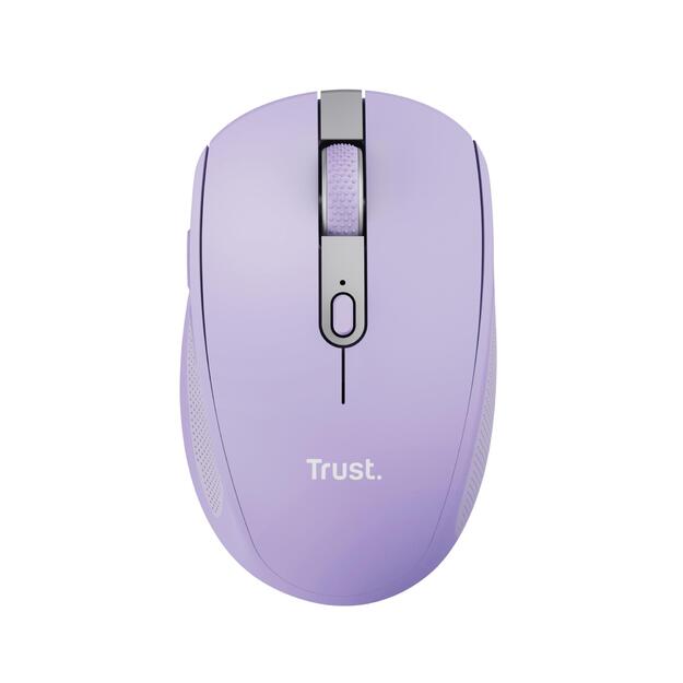 MOUSE USB OPTICAL WRL OZAA/PURPLE 25384 TRUST 6