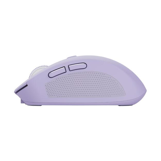 MOUSE USB OPTICAL WRL OZAA/PURPLE 25384 TRUST 7