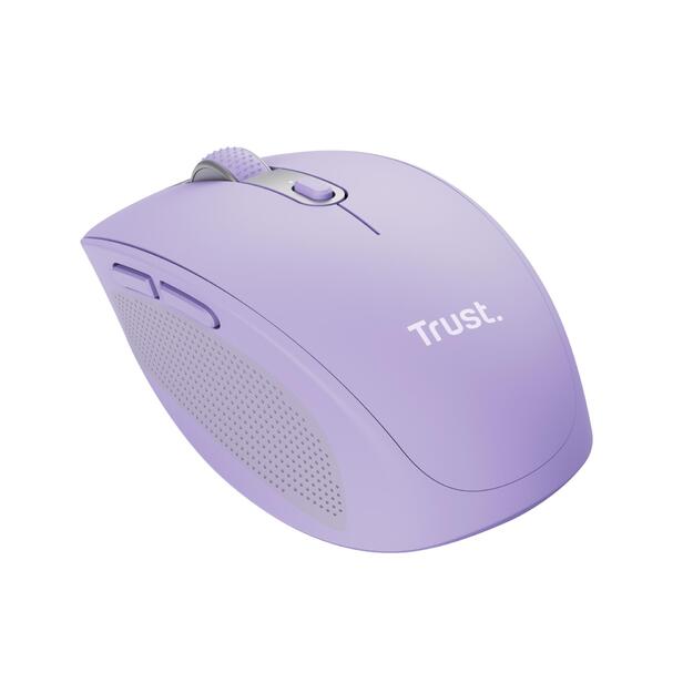 MOUSE USB OPTICAL WRL OZAA/PURPLE 25384 TRUST 5