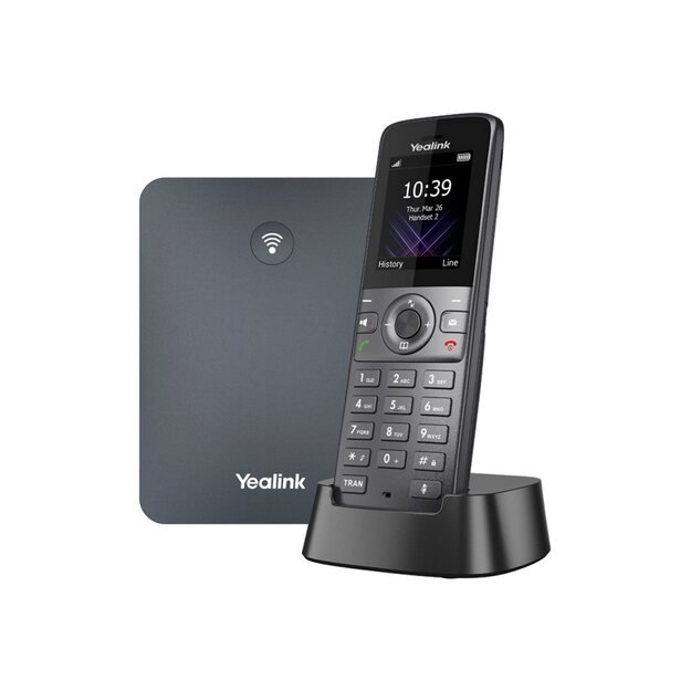 YEALINK W74P IP DECT SET BASE W70B with handset W74H