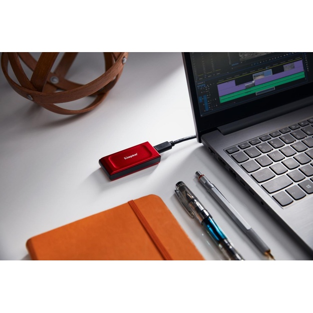 External SSD|KINGSTON|XS1000|1TB|USB 3.2|Write speed 1000 MBytes/sec|Read speed 1050 MBytes/sec|SXS1000R/1000G