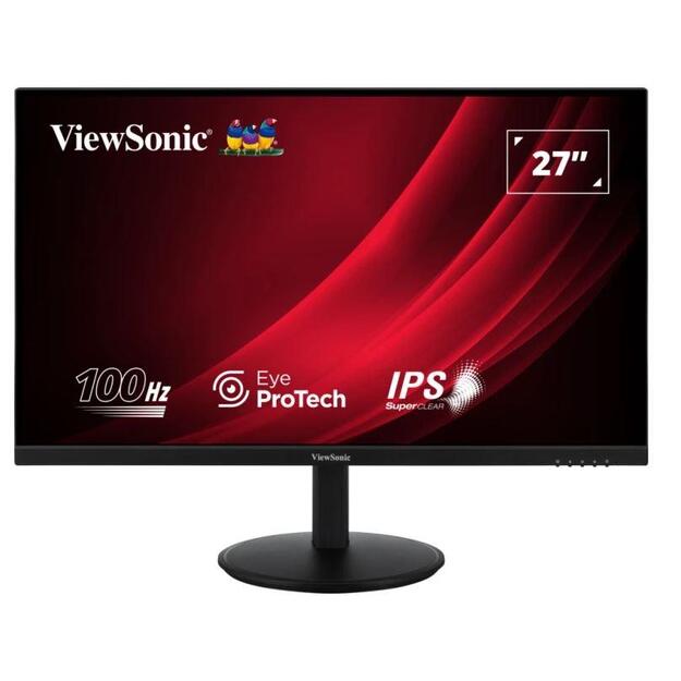 LCD Monitor|VIEWSONIC|27 |2560x1440|16:9|100Hz|4 ms|Speakers|Colour Black|VG2709-2K-MHD-2