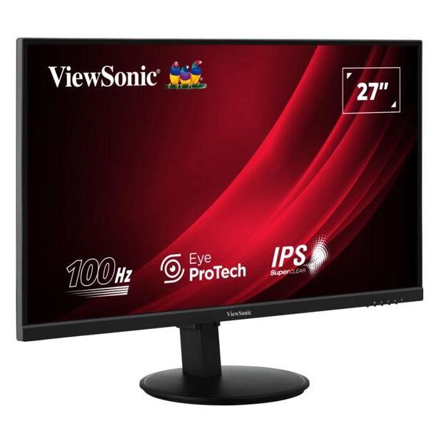 LCD Monitor|VIEWSONIC|27 |2560x1440|16:9|100Hz|4 ms|Speakers|Colour Black|VG2709-2K-MHD-2