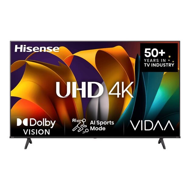 HISENSE 50A6N 50inch UHD Smart TV 60Hz 2xUSB