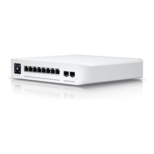 Switch|UBIQUITI|USW-PRO-8-POE|Type L3|2xSFP+|8xRJ45|PoE+ ports 8|120 Watts|USW-PRO-8-POE